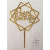 Műanyag beszúrható tortadíszek