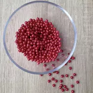 Gyöngy-piros 5mm