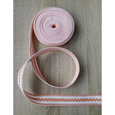 Fehér-narancs heveder 3cm