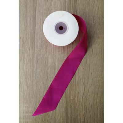 Szatén szalag, pink, 4cm