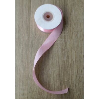 Szatén szalag, (rózsaszín), 2,5cm